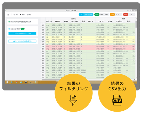 テスト結果